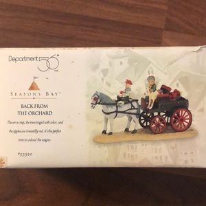 Department 56 Christmas Village- Seasons Bay - “Back from the Orchard”